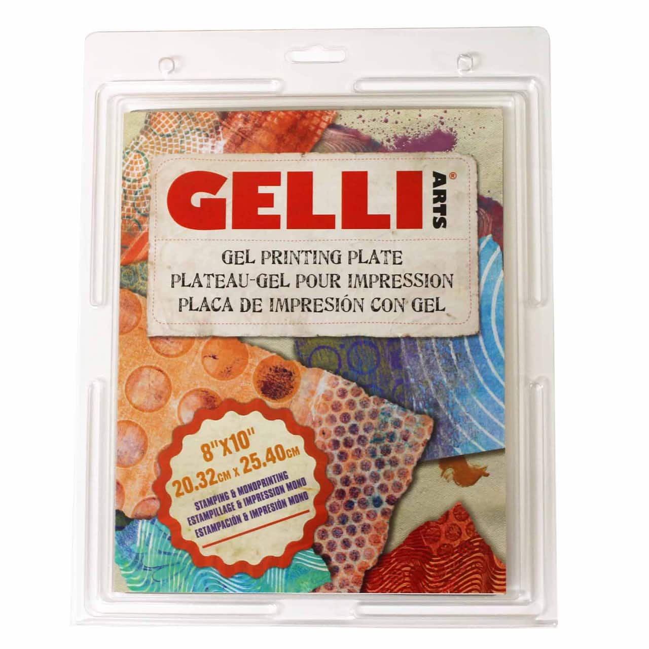 6 Pack: Gelli Arts® Gel Printing Plate, 8" x 10"